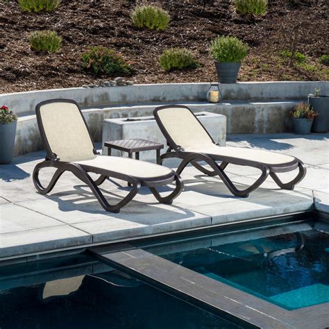 nardi commercial chaise lounge chairs.